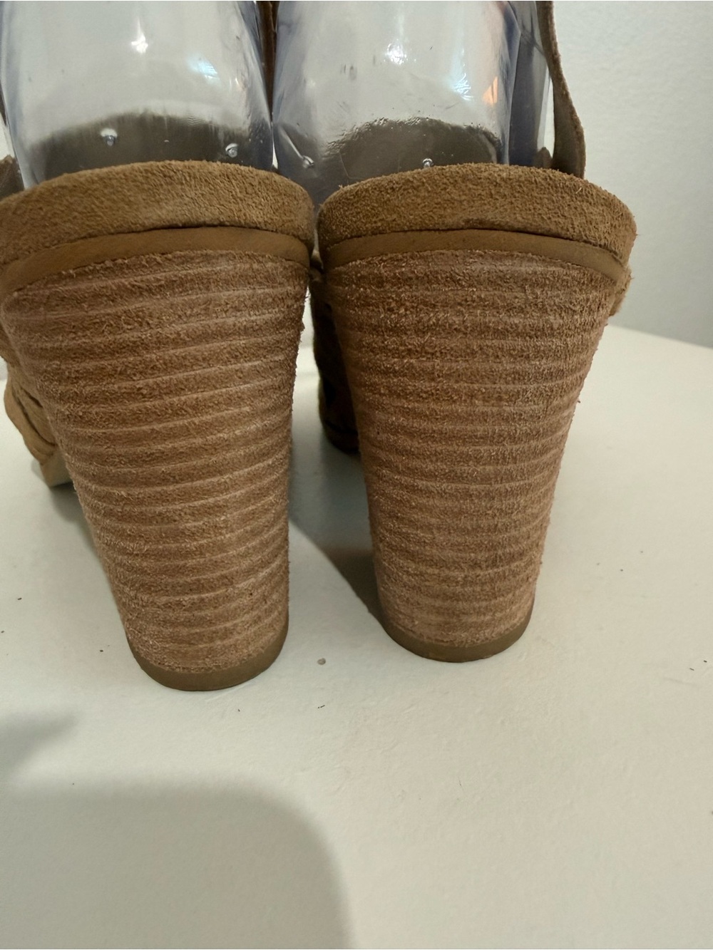 Matisse Womens Tan Suede Block Heel Slingback Sandals - Picture 13 of 16